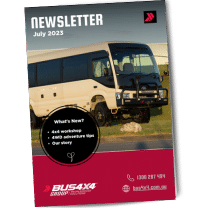 Canva design for july news