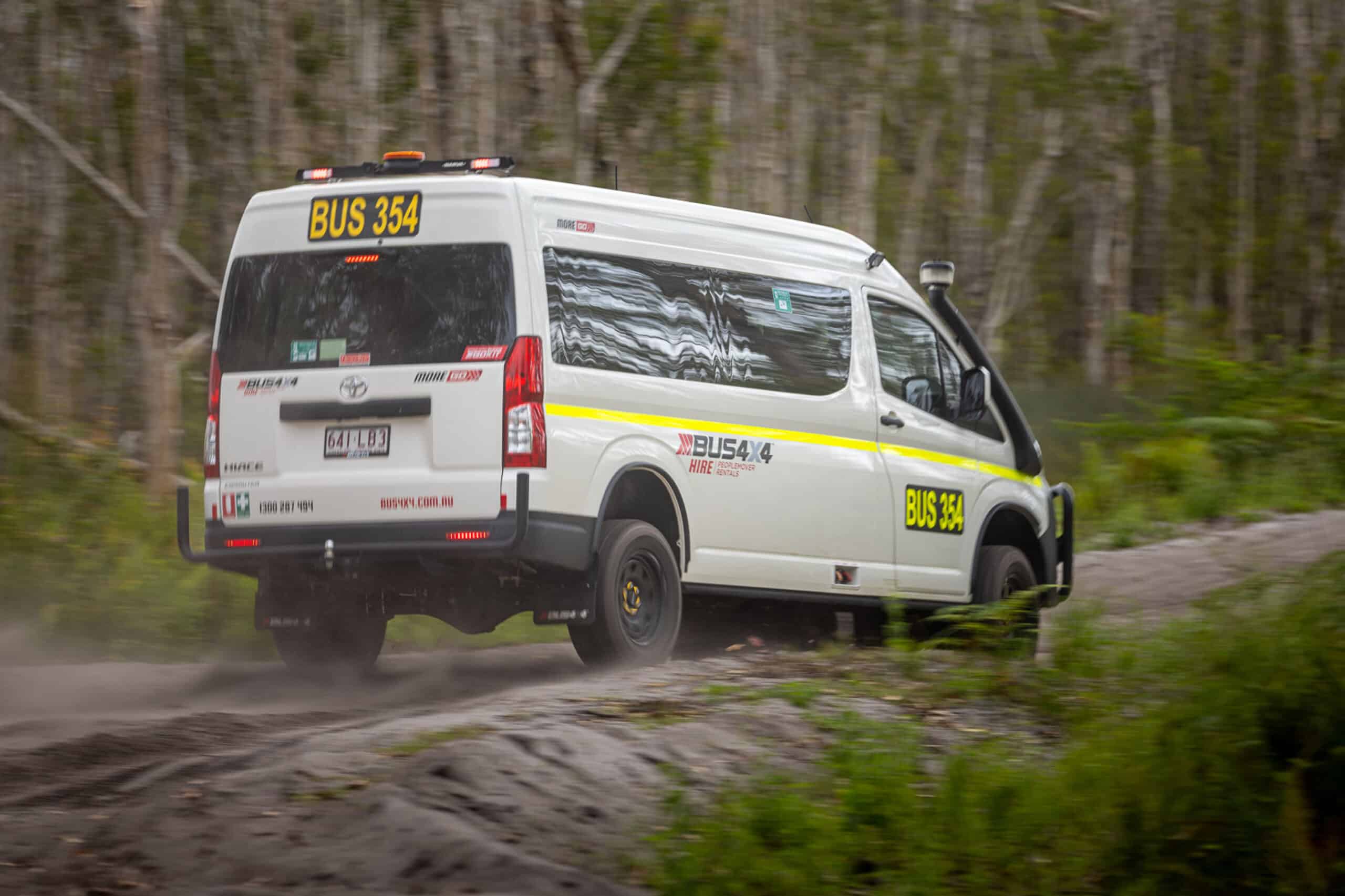 HiAce back scaled